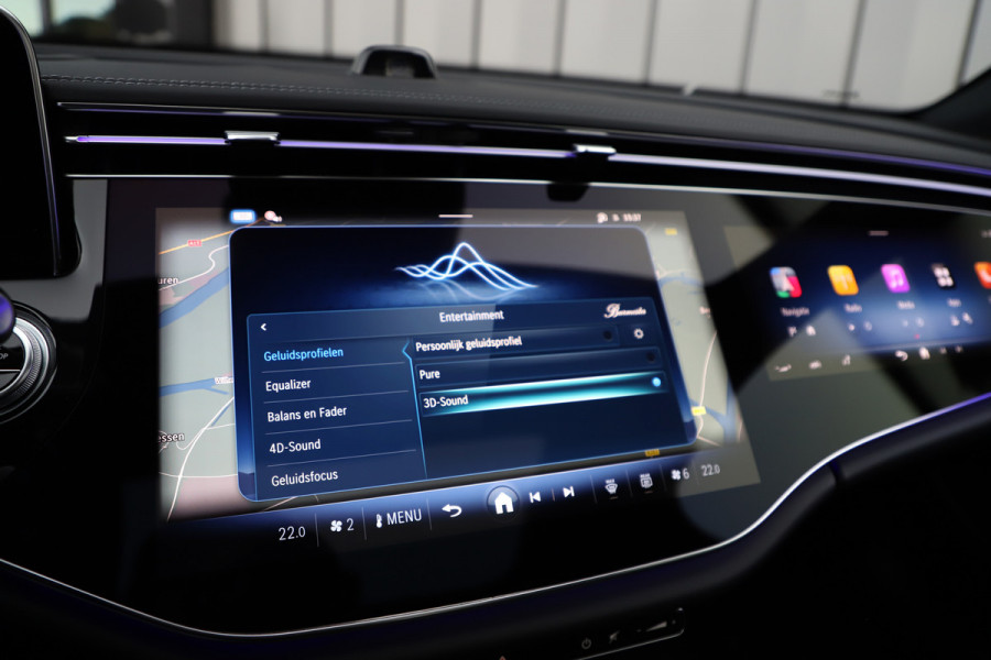 Mercedes-Benz E-Klasse 400e AMG 4-Matic | 381PK | Luchtvering | Achterasbesturing | Head-up | Burmester 4D | Keyless-go | Pano | Distronic | 2024.