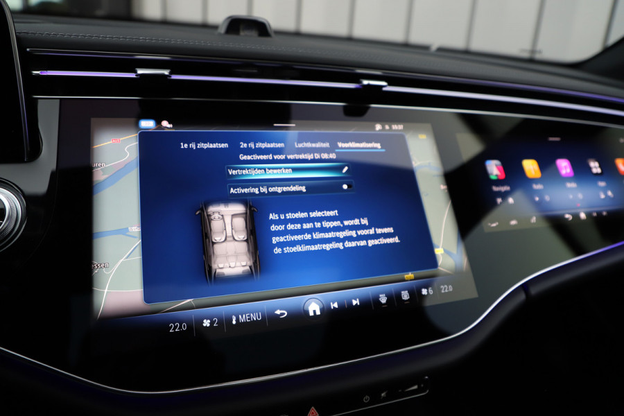 Mercedes-Benz E-Klasse 400e AMG 4-Matic | 381PK | Luchtvering | Achterasbesturing | Head-up | Burmester 4D | Keyless-go | Pano | Distronic | 2024.