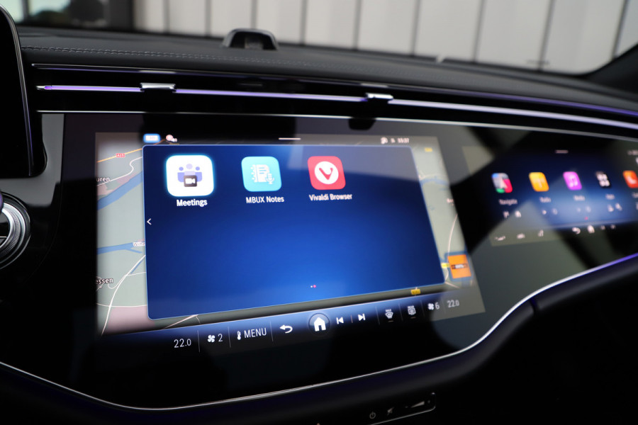 Mercedes-Benz E-Klasse 400e AMG 4-Matic | 381PK | Luchtvering | Achterasbesturing | Head-up | Burmester 4D | Keyless-go | Pano | Distronic | 2024.