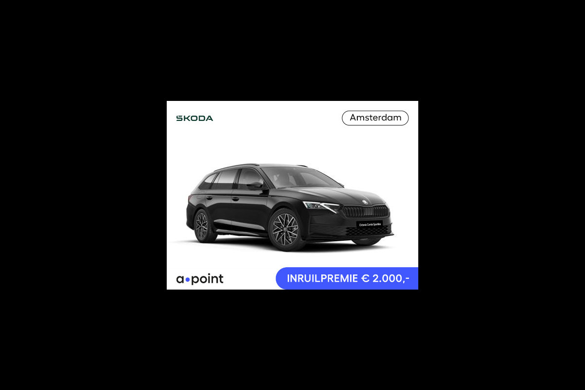 Škoda Octavia Combi Sportline Tour m-HEV 1.5 TSI 150 pk 7 versn. DSG | Panorama schuif/kanteldak | Trekhaak, wegklapbaar | Infotainment navigatie pakket | Travel Assist pakket | Winter pakket