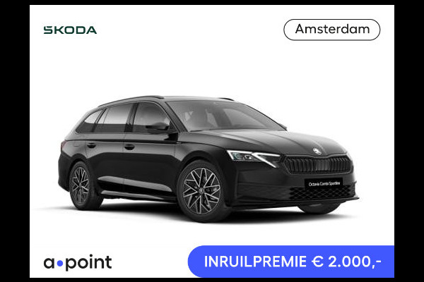 Škoda Octavia Combi Sportline Tour m-HEV 1.5 TSI 150 pk 7 versn. DSG | Panorama schuif/kanteldak | Trekhaak, wegklapbaar | Infotainment navigatie pakket | Travel Assist pakket | Winter pakket