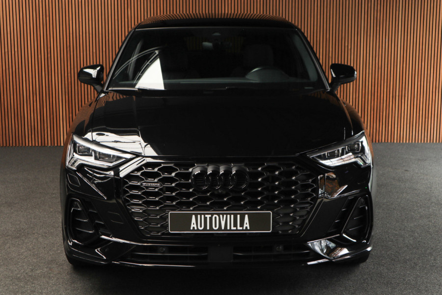 Audi Q3 Sportback 45TFSI quattro S-Line Panodak ACC B&O Leer Navi Camera Climate Elektr. bedienb. achterklep PDC LM velgen