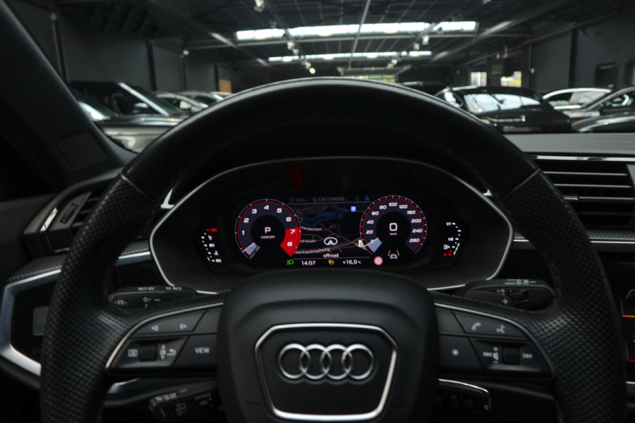 Audi Q3 Sportback 45TFSI quattro S-Line Panodak ACC B&O Leer Navi Camera Climate Elektr. bedienb. achterklep PDC LM velgen