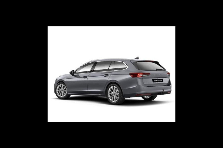 Škoda Superb combi Business Edition 1.5 TSI PHEV 150 kW / 204 PK Comb | Trekhaak, wegklapbaar | Chrome pakket |  Lichtmetalen velgen 18 inch Dofida zilver