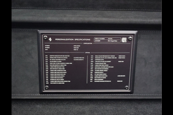 Ferrari 812 Superfast 6.5 V12 HELE | Rosso Fuoco - New Power - Lift - JBL