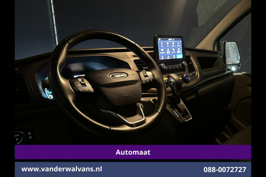 Ford Transit Custom 2.0 TDCI 131pk Automaat L2H1 Euro6 Airco | Apple Carplay | Cruisecontrol | Android Auto verwarmde voorruit, Parkeersensoren, Bijrijdersbank