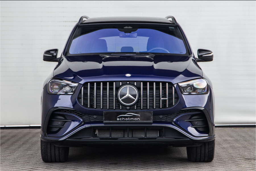 Mercedes-Benz GLE AMG 53 Hybrid 4MATIC+ Premium + Manufaktur Mysticblauw , Massage, Burmester, 585pk