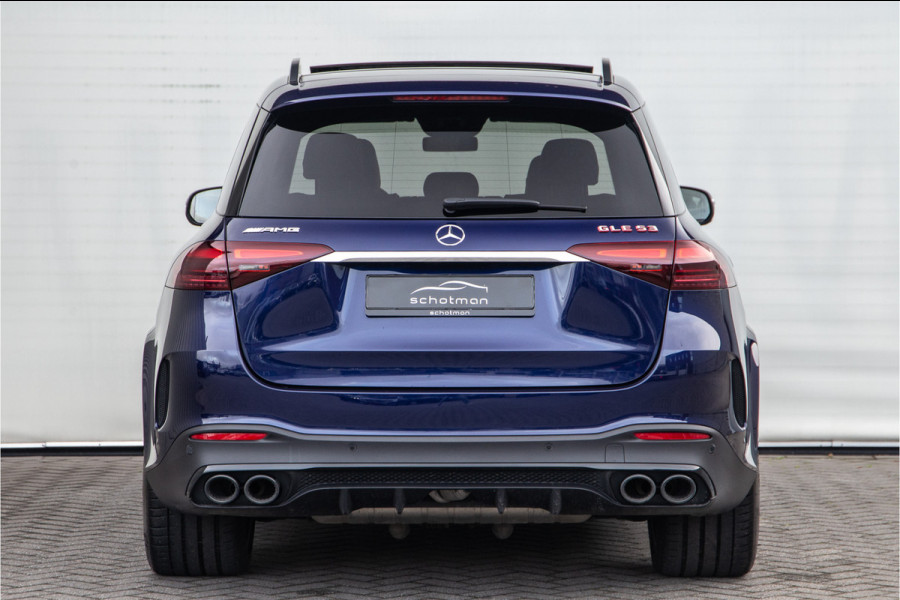 Mercedes-Benz GLE AMG 53 Hybrid 4MATIC+ Premium + Manufaktur Mysticblauw , Massage, Burmester, 585pk