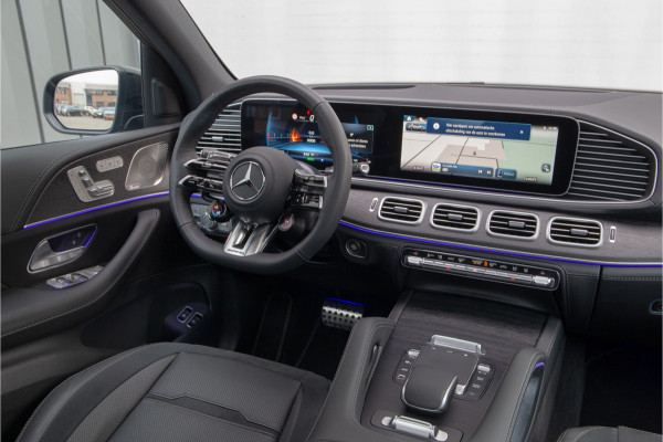 Mercedes-Benz GLE AMG 53 Hybrid 4MATIC+ Premium + Manufaktur Mysticblauw , Massage, Burmester, 585pk