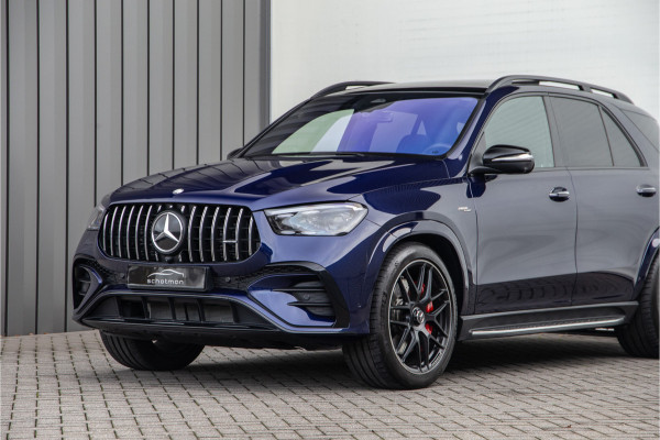 Mercedes-Benz GLE AMG 53 Hybrid 4MATIC+ Premium + Manufaktur Mysticblauw , Massage, Burmester, 585pk