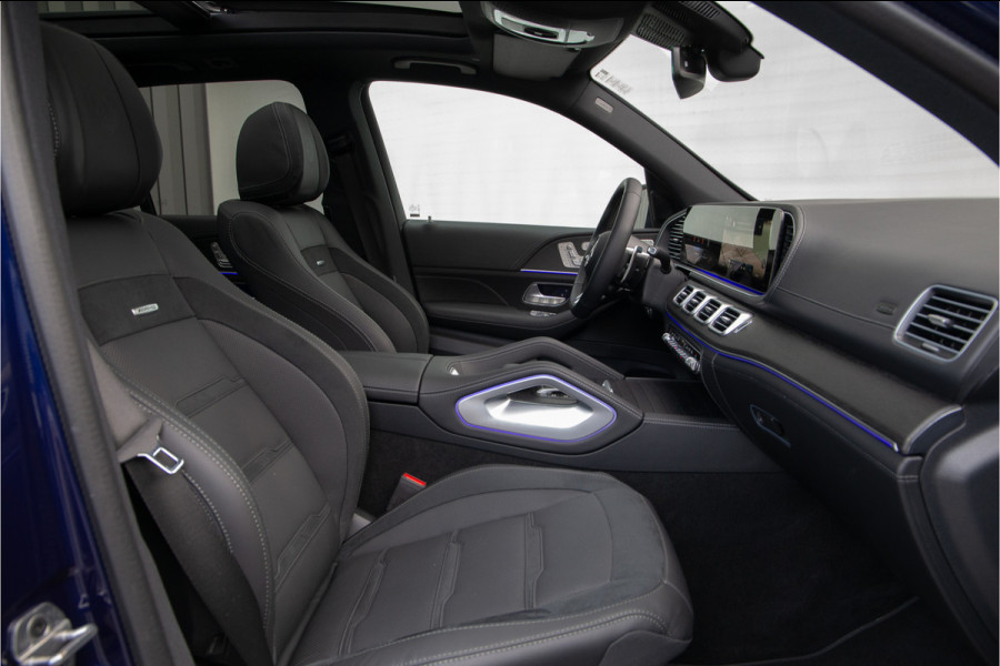 Mercedes-Benz GLE AMG 53 Hybrid 4MATIC+ Premium + Manufaktur Mysticblauw , Massage, Burmester, 585pk