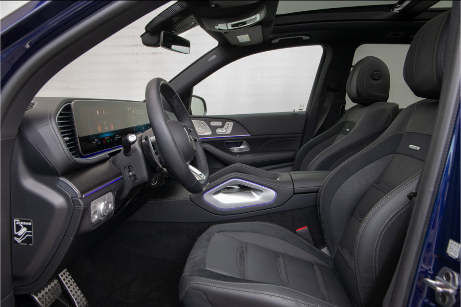 Mercedes-Benz GLE AMG 53 Hybrid 4MATIC+ Premium + Manufaktur Mysticblauw , Massage, Burmester, 585pk