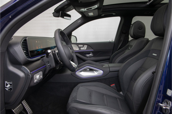 Mercedes-Benz GLE AMG 53 Hybrid 4MATIC+ Premium + Manufaktur Mysticblauw , Massage, Burmester, 585pk