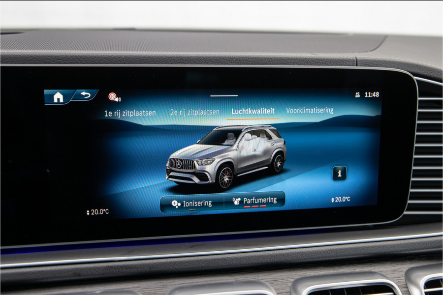 Mercedes-Benz GLE AMG 53 Hybrid 4MATIC+ Premium + Manufaktur Mysticblauw , Massage, Burmester, 585pk
