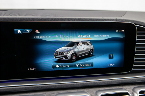Mercedes-Benz GLE AMG 53 Hybrid 4MATIC+ Premium + Manufaktur Mysticblauw , Massage, Burmester, 585pk