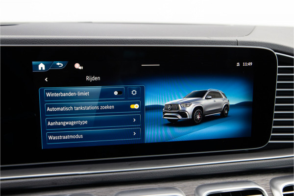Mercedes-Benz GLE AMG 53 Hybrid 4MATIC+ Premium + Manufaktur Mysticblauw , Massage, Burmester, 585pk