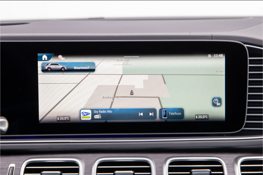 Mercedes-Benz GLE AMG 53 Hybrid 4MATIC+ Premium + Manufaktur Mysticblauw , Massage, Burmester, 585pk