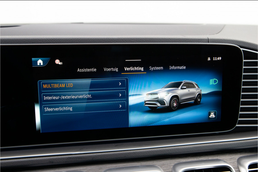 Mercedes-Benz GLE AMG 53 Hybrid 4MATIC+ Premium + Manufaktur Mysticblauw , Massage, Burmester, 585pk