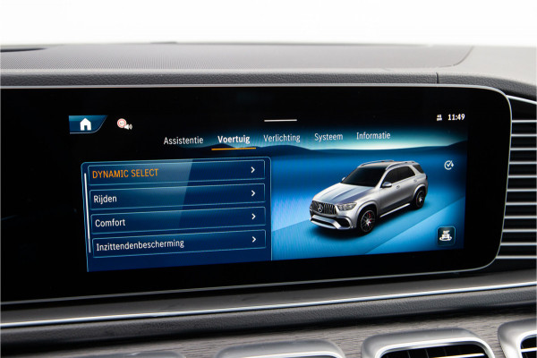 Mercedes-Benz GLE AMG 53 Hybrid 4MATIC+ Premium + Manufaktur Mysticblauw , Massage, Burmester, 585pk