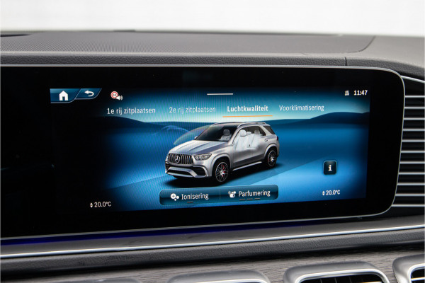 Mercedes-Benz GLE AMG 53 Hybrid 4MATIC+ Premium + Manufaktur Mysticblauw , Massage, Burmester, 585pk