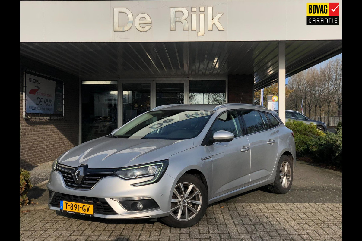 Renault MEGANE Estate 1.3 TCe Limited | Groot Navi, Camera, Cruise, Clima, DAB, Trekhaak | Goed onderhouden |