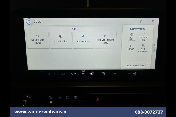 Ford Transit Custom 2.0 TDCI 136pk L2H1 Euro6 Airco | Camera | LED | Apple Carplay | Android Auto | Cruisecontrol Verwarmde voorruit, Parkeersensoren, Bijrijdersbank