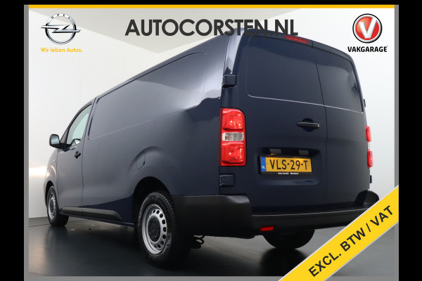 Citroën Jumpy 2.0HDI 123PK AUT-8 H1L3 120 XL 3-P Airco Cruise Control 3 persoons Schuifdeur Betonplex Lat om Lat betimmering Achterdeuren Bluetooth Euro 6