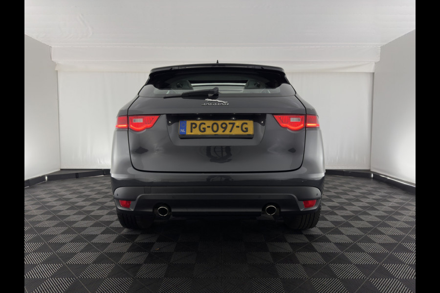 Jaguar F-Pace 2.0 Portfolio Black-line AWD 25d (INCL-BTW) Aut. *PANO | HEAD-UP | LUXURY-LEATHER | BLIND-SPOT | MERIDIAN-SOUND | HEATED-SPORTSEATS | NAVI-FULLMAP | KEYLESS | CAMERA | ECC | CARPLAY | SHIFT-PADDLES | PDC | LANE-ASSIST | ...