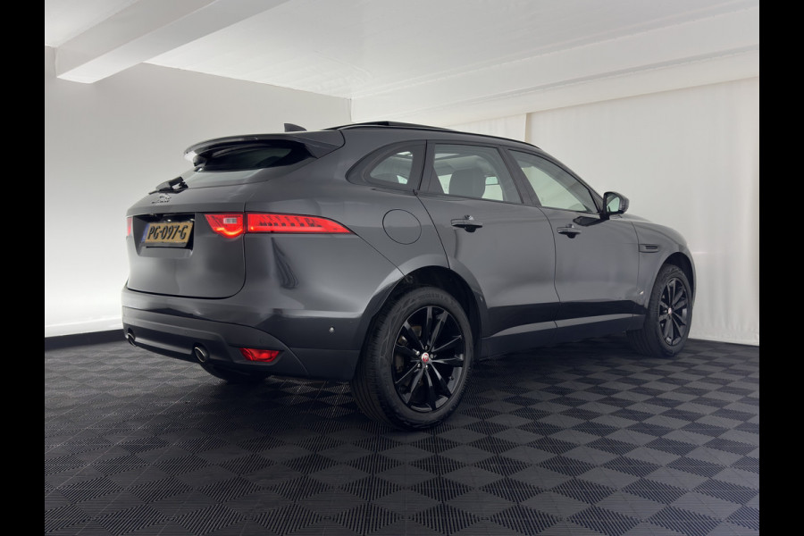 Jaguar F-Pace 2.0 Portfolio Black-line AWD 25d (INCL-BTW) Aut. *PANO | HEAD-UP | LUXURY-LEATHER | BLIND-SPOT | MERIDIAN-SOUND | HEATED-SPORTSEATS | NAVI-FULLMAP | KEYLESS | CAMERA | ECC | CARPLAY | SHIFT-PADDLES | PDC | LANE-ASSIST | ...