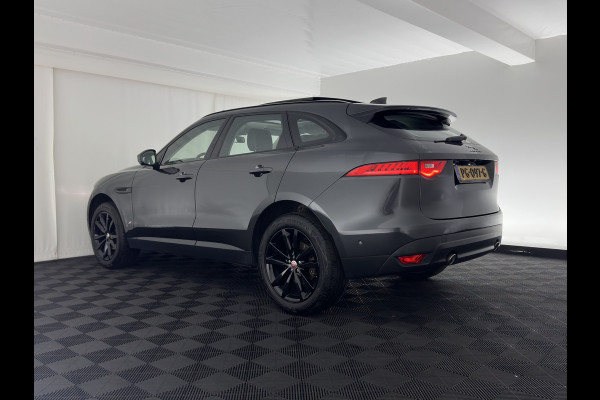 Jaguar F-Pace 2.0 Portfolio Black-line AWD 25d (INCL-BTW) Aut. *PANO | HEAD-UP | LUXURY-LEATHER | BLIND-SPOT | MERIDIAN-SOUND | HEATED-SPORTSEATS | NAVI-FULLMAP | KEYLESS | CAMERA | ECC | CARPLAY | SHIFT-PADDLES | PDC | LANE-ASSIST | ...