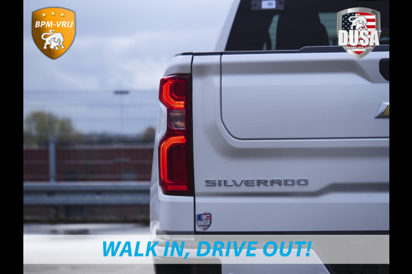 Chevrolet 1500 | Silverado | 6.2L V8 High Country | Leder | Schuifkantel NIEUW BINNEN! Getoonde accessoires zijn verkrijgbaar tegen meerprijs