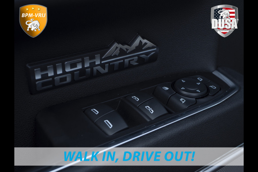 Chevrolet 1500 | Silverado | 6.2L V8 High Country | Leder | Schuifkantel NIEUW BINNEN! Getoonde accessoires zijn verkrijgbaar tegen meerprijs