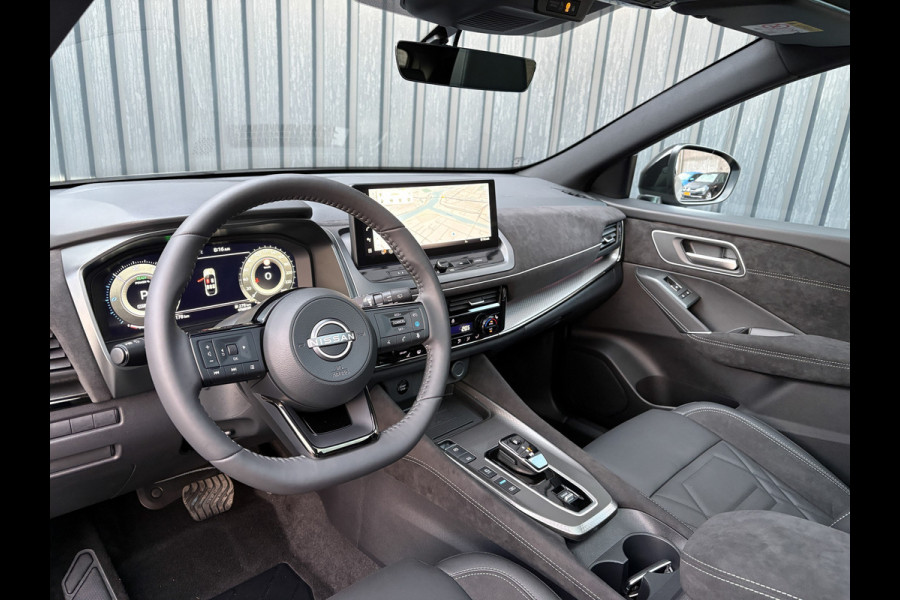 Nissan QASHQAI 1.5 e-Power N-Design | 20'' | Stoel & Stuur verw. | 360 camera | Dodehoek sensoren | keyless | Panodak | Prijs Rijklaar!!