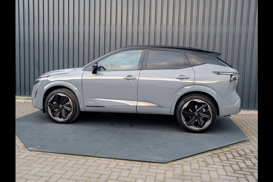 Nissan QASHQAI 1.5 e-Power N-Design | 20'' | Stoel & Stuur verw. | 360 camera | Dodehoek sensoren | keyless | Panodak | Prijs Rijklaar!!