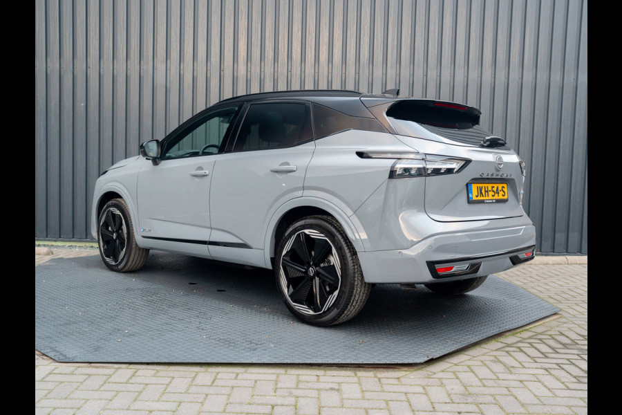 Nissan QASHQAI 1.5 e-Power N-Design | 20'' | Stoel & Stuur verw. | 360 camera | Dodehoek sensoren | keyless | Panodak | Prijs Rijklaar!!