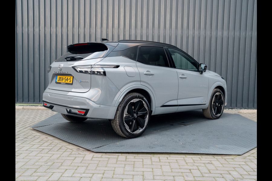Nissan QASHQAI 1.5 e-Power N-Design | 20'' | Stoel & Stuur verw. | 360 camera | Dodehoek sensoren | keyless | Panodak | Prijs Rijklaar!!