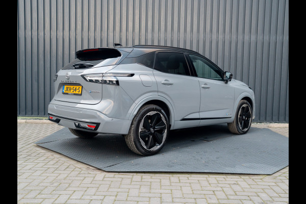 Nissan QASHQAI 1.5 e-Power N-Design | 20'' | Stoel & Stuur verw. | 360 camera | Dodehoek sensoren | keyless | Panodak | Prijs Rijklaar!!