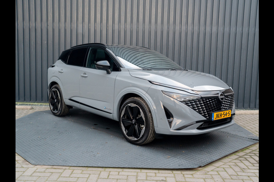 Nissan QASHQAI 1.5 e-Power N-Design | 20'' | Stoel & Stuur verw. | 360 camera | Dodehoek sensoren | keyless | Panodak | Prijs Rijklaar!!