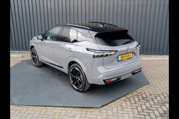 Nissan QASHQAI 1.5 e-Power N-Design | 20'' | Stoel & Stuur verw. | 360 camera | Dodehoek sensoren | keyless | Panodak | Prijs Rijklaar!!