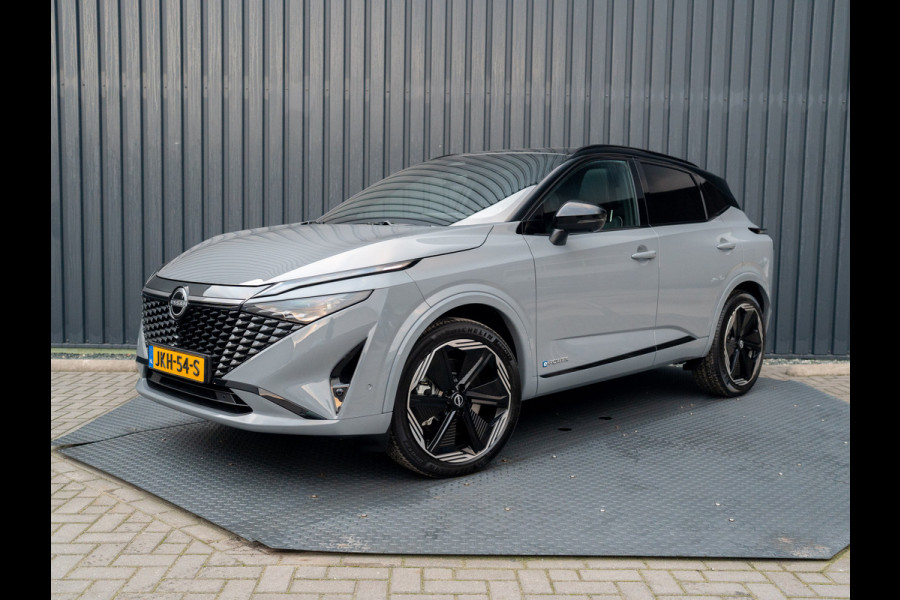 Nissan QASHQAI 1.5 e-Power N-Design | 20'' | Stoel & Stuur verw. | 360 camera | Dodehoek sensoren | keyless | Panodak | Prijs Rijklaar!!