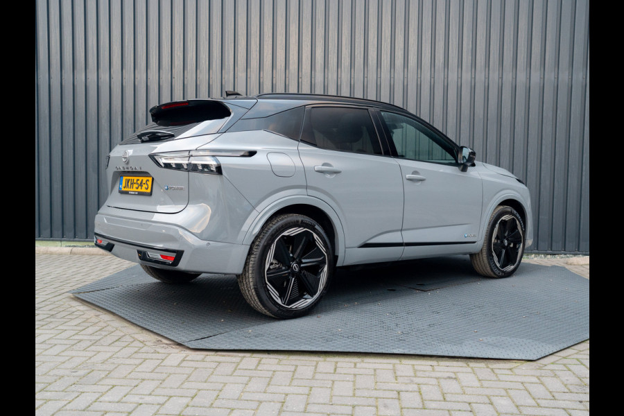 Nissan QASHQAI 1.5 e-Power N-Design | 20'' | Stoel & Stuur verw. | 360 camera | Dodehoek sensoren | keyless | Panodak | Prijs Rijklaar!!