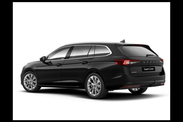 Škoda Superb Combi Business Edition PHEV 1.5 TSI 204 pk 6 versn. DSG | Trekhaak, wegklapbaar | Chrome pakket | Lichtmetalen velgen 18 inch Dofida zilver