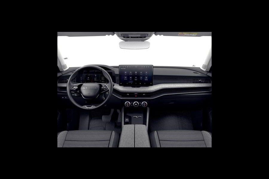 Škoda Superb Combi Business Edition PHEV 1.5 TSI 204 pk 6 versn. DSG | Trekhaak, wegklapbaar | Chrome pakket | Lichtmetalen velgen 18 inch Dofida zilver