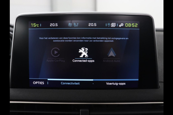 Peugeot 3008 1.6 HYbrid 225 Allure | Panoramadak | Stoelverwarming | Camera | Carplay | Memory | Full LED | Navigatie | Massage | Half leder | PHEV | Plug In