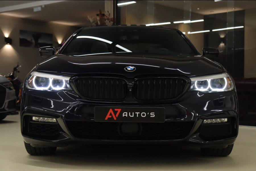 BMW 5 Serie 520d High Executive PANO/CARPLAY/SVEER/360CAM/VOL