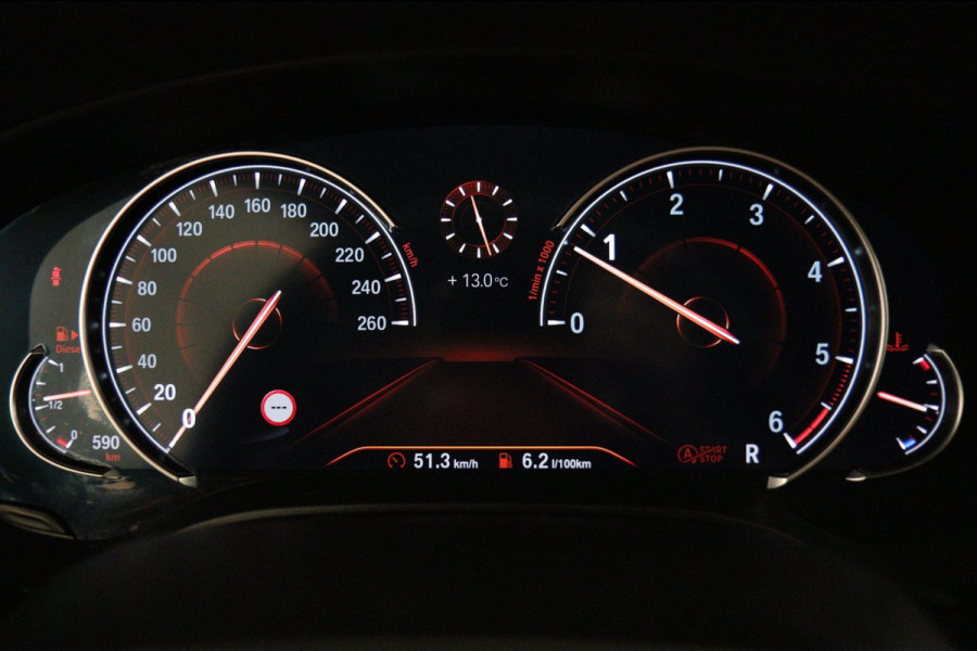 BMW 5 Serie 520d High Executive PANO/CARPLAY/SVEER/360CAM/VOL