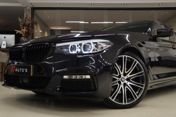 BMW 5 Serie 520d High Executive PANO/CARPLAY/SVEER/360CAM/VOL