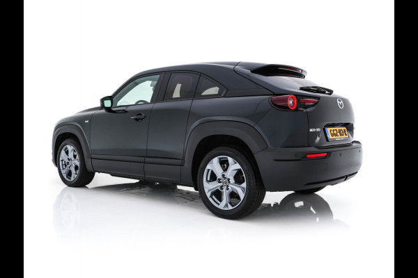 Mazda MX-30 e-SkyActiv EV 145 Advantage 36 kWh ( Fase-3 ) {SOH-100%} Aut. *HEAD-UP | ADAPTIVE-CRUISE | BLIND-SPOT | FULL-LED | HEATED-COMFORTSEATS | CAMERA | KEYLESS | DAB+ | DIGI-COCKPIT | SHIFT-PADDLES | NAVI-FULLMAP | ECC | PRIVACY-GLASS | PDC | 18''ALU*