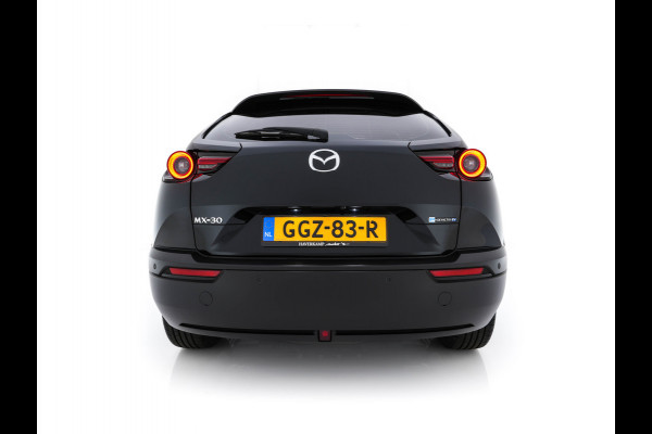 Mazda MX-30 e-SkyActiv EV 145 Advantage 36 kWh ( Fase-3 ) {SOH-100%} Aut. *HEAD-UP | ADAPTIVE-CRUISE | BLIND-SPOT | FULL-LED | HEATED-COMFORTSEATS | CAMERA | KEYLESS | DAB+ | DIGI-COCKPIT | SHIFT-PADDLES | NAVI-FULLMAP | ECC | PRIVACY-GLASS | PDC | 18''ALU*