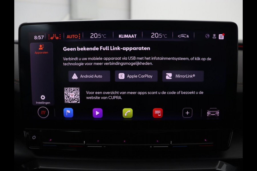 CUPRA Formentor 1.4 e-Hybrid VZ | 245pk | Stoelverwarming | Carplay | Camera | Adaptive cruise | Navigatie | Keyless | Memory | Sfeerverlichting | Full LED | 19'' | PHEV | Plug In